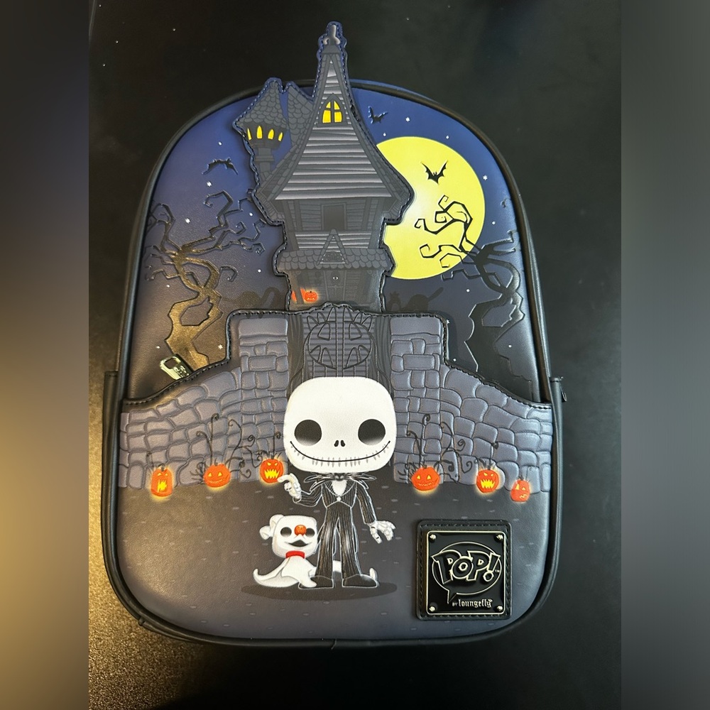 Pop! By Loungefly Jack Skellington Mini Backpack NWT